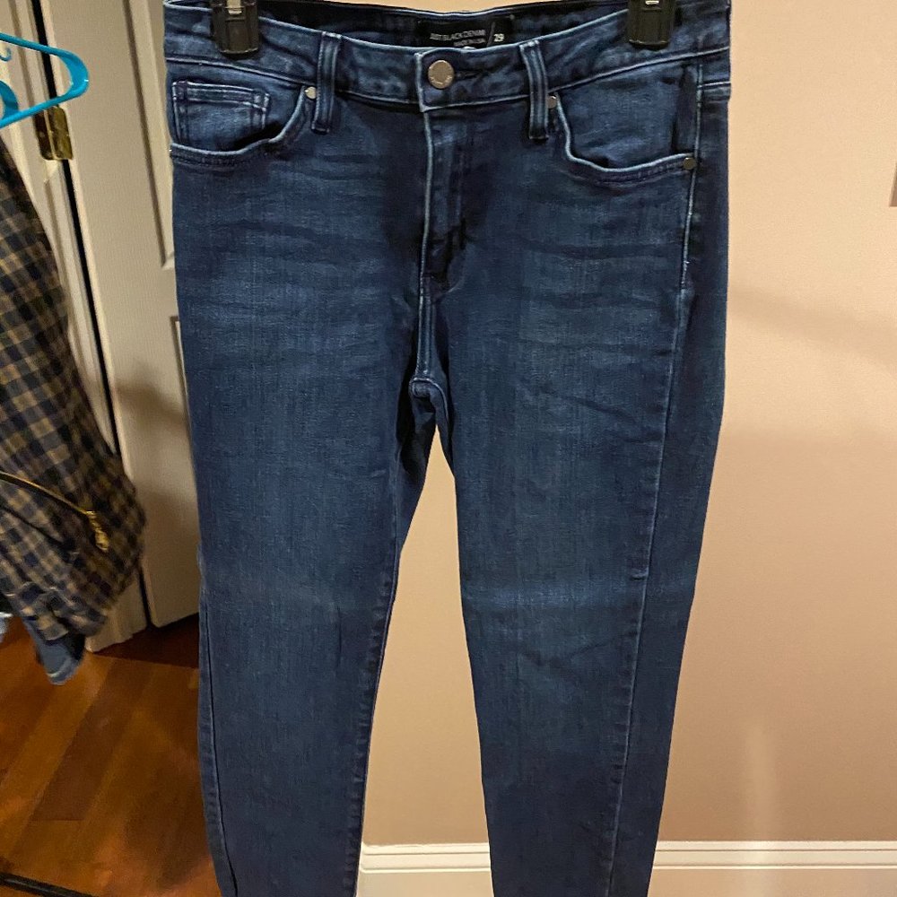 Just Black Denim Skinny Jeans, no rips